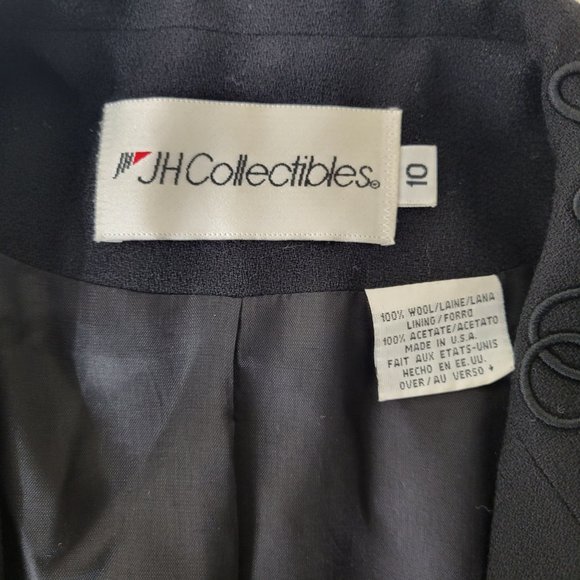 JH Collectibles Black Blazer with Appliqued Accents - Picture 4 of 8